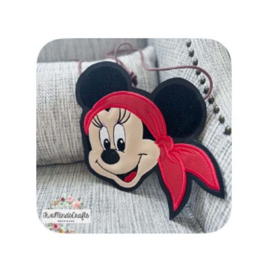 Disney pirate Minnie purse flat bag